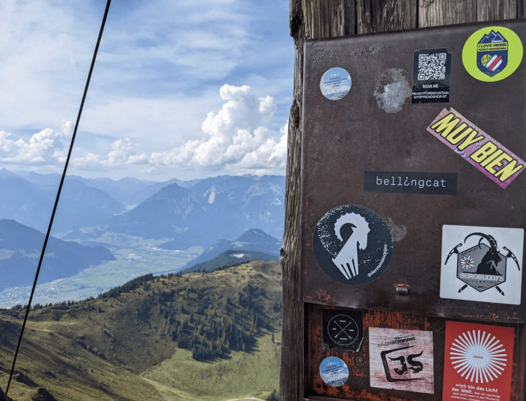 eine Bellingcat Challenge - ist das in Österreich und wenn ja, auf welchem Berg wurde das Foto gemacht?