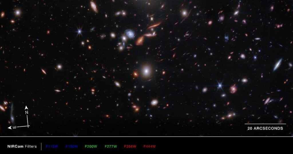 Eine neue Galaxie, ähnlich wie unsere eigene