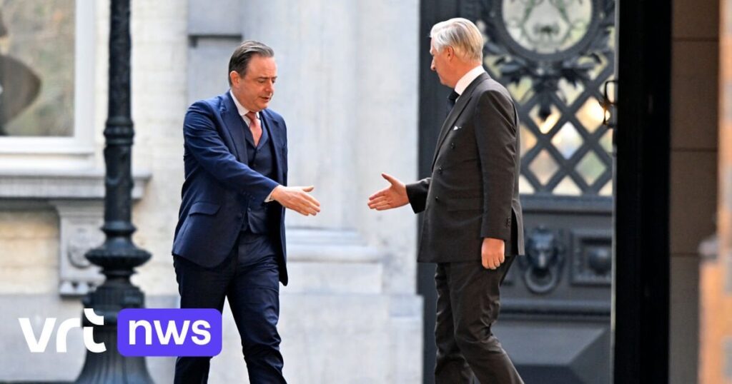 König Philip verlängert das Mandat von Formateur Bart De Wever (N-VA) bis zum 7. Januar und hofft auf einen Durchbruch Anfang 2025