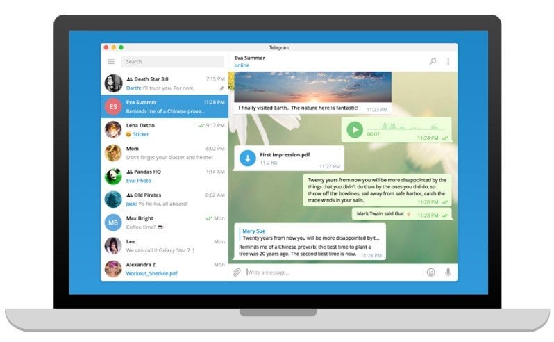 Belgische Untersuchung der Messaging-App Telegram