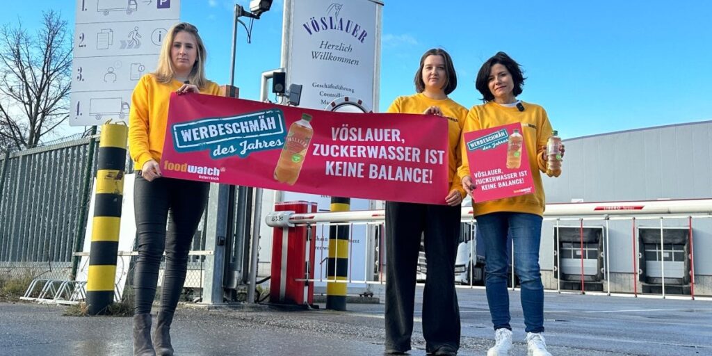 Vöslauer Balance Juicy Plus zum Werbeschmäh des Jahres 2024 gekürt