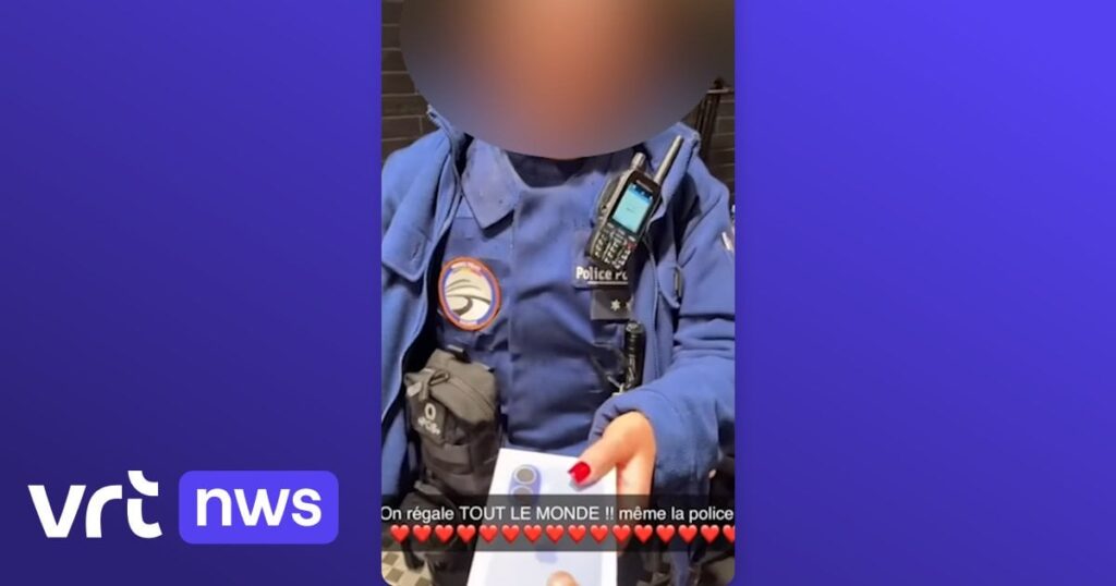 Bundespolizisten erhalten Geschenke von Influencern, die im Atomium für Chaos gesorgt haben: „Absolut verboten“ Bundespolizisten erhalten Geschenke von Influencern, die im Atomium für Chaos gesorgt haben: „Absolut verboten“