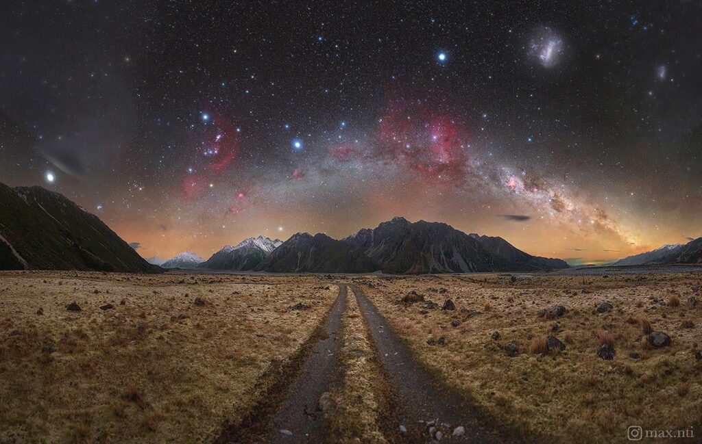 Der Weg zur Milchstraße, Neuseeland