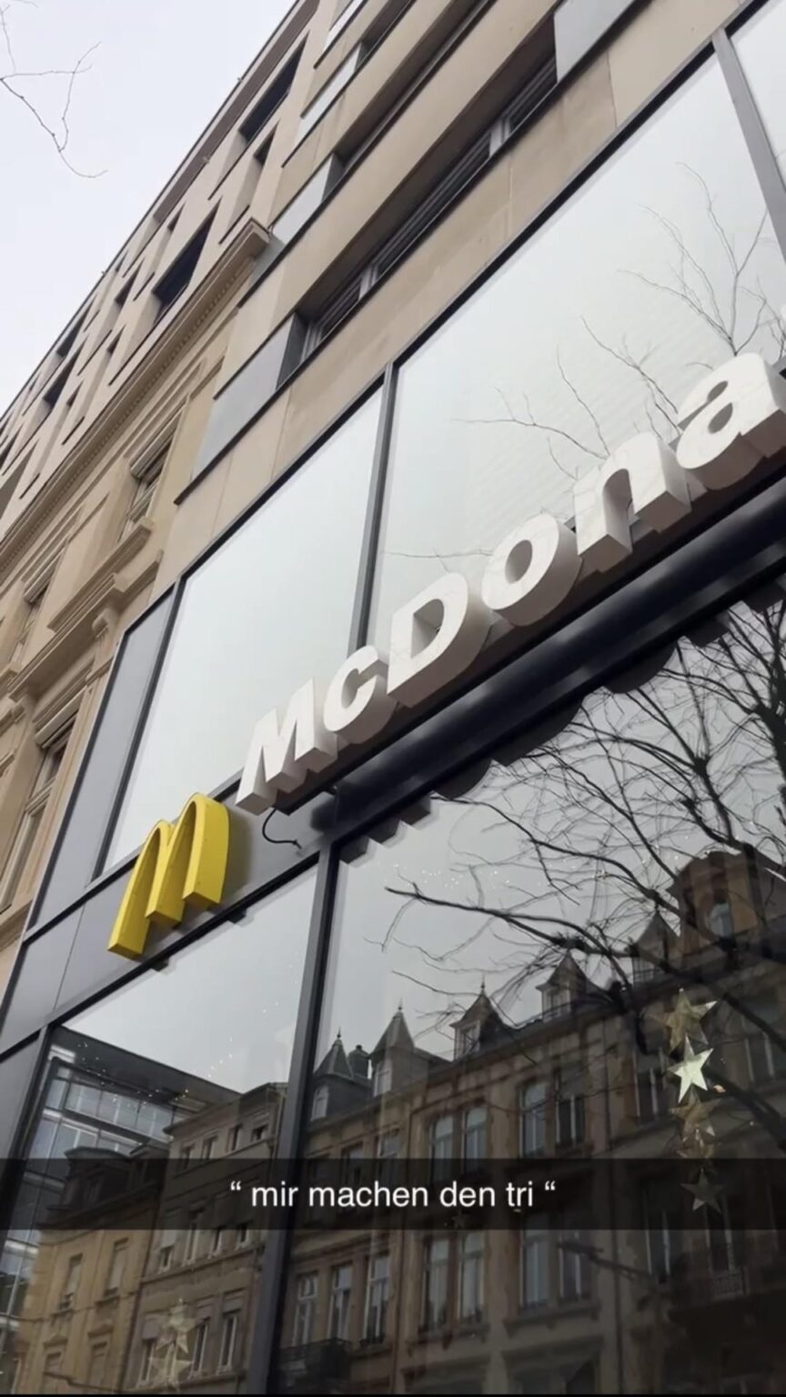 Sortiert McDonald auf diese Weise den Müll im Gare Centrale?