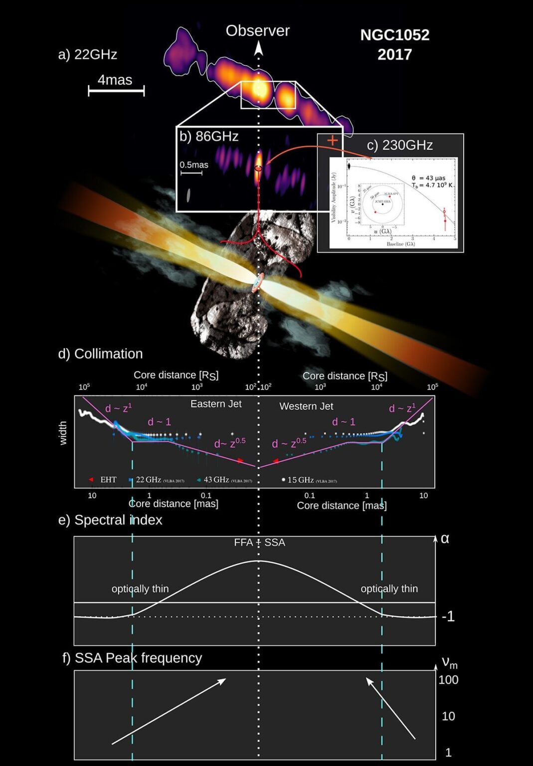 Event Horizon Telescope: Auf dem Weg zu einer Nahaufnahme eines Schwarzen Lochs und seiner Jets