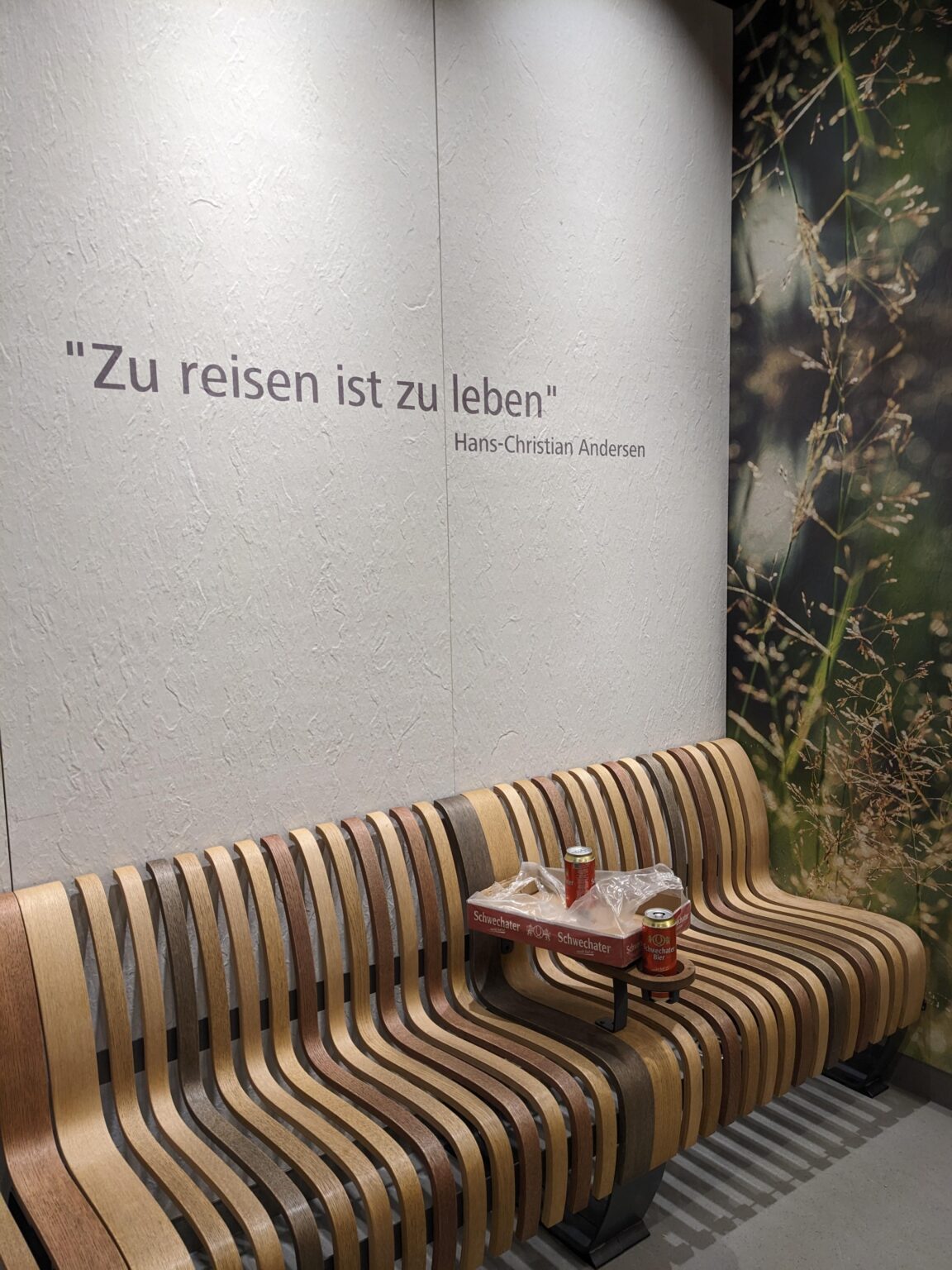"Zu reisen ist zu leben" - Bahnhofsstillleben