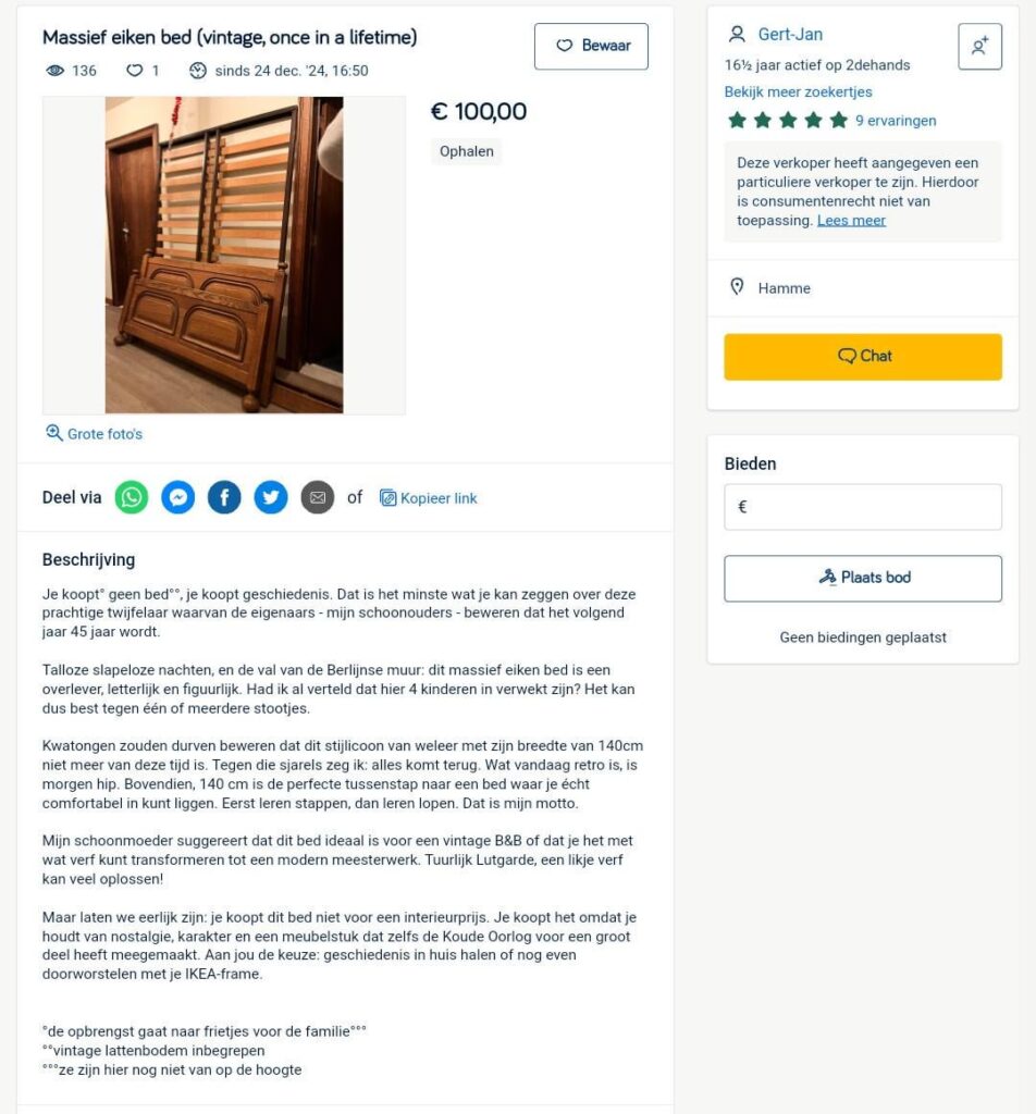 Ich brauche kein Bett, aber verdammt