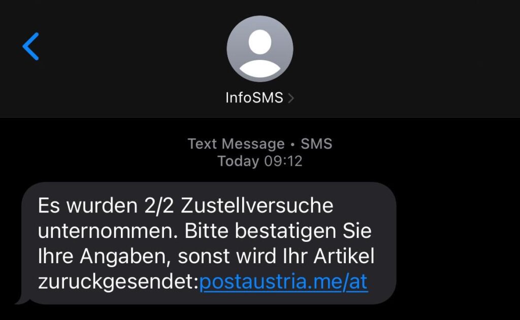 Weihnachtszeit ist‘s - Achtung vor Spam SMS