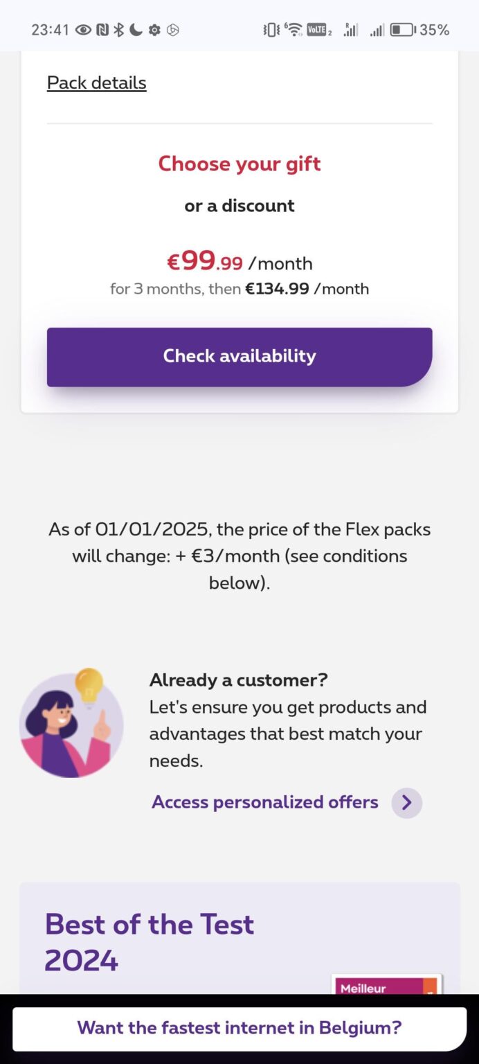 Während Digi den Markt revolutioniert, proximus...