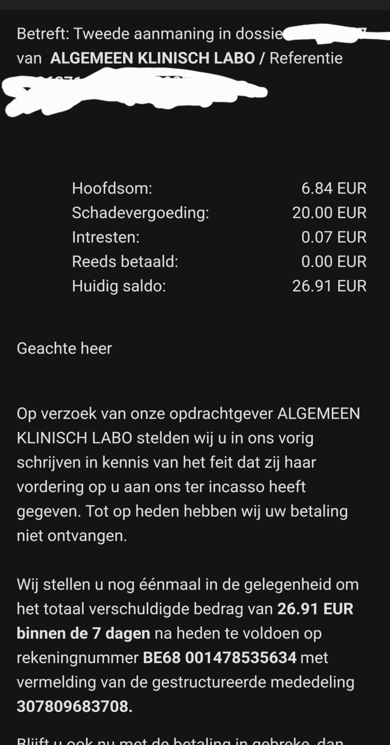 Legitimität von Intrum? Legitimität von Intrum?