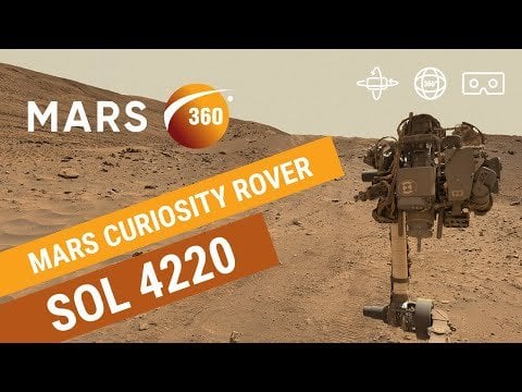 Der Mars Curiosity Rover der NASA – Sol 4220
