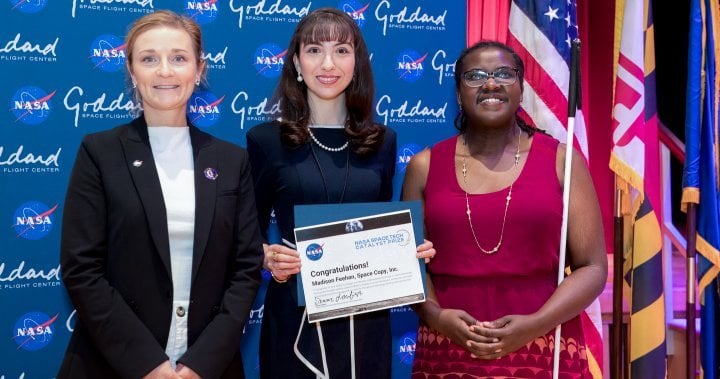 Junge Frau aus Edmonton entwickelt 3D-Drucker für den Weltraum und arbeitet für die NASA