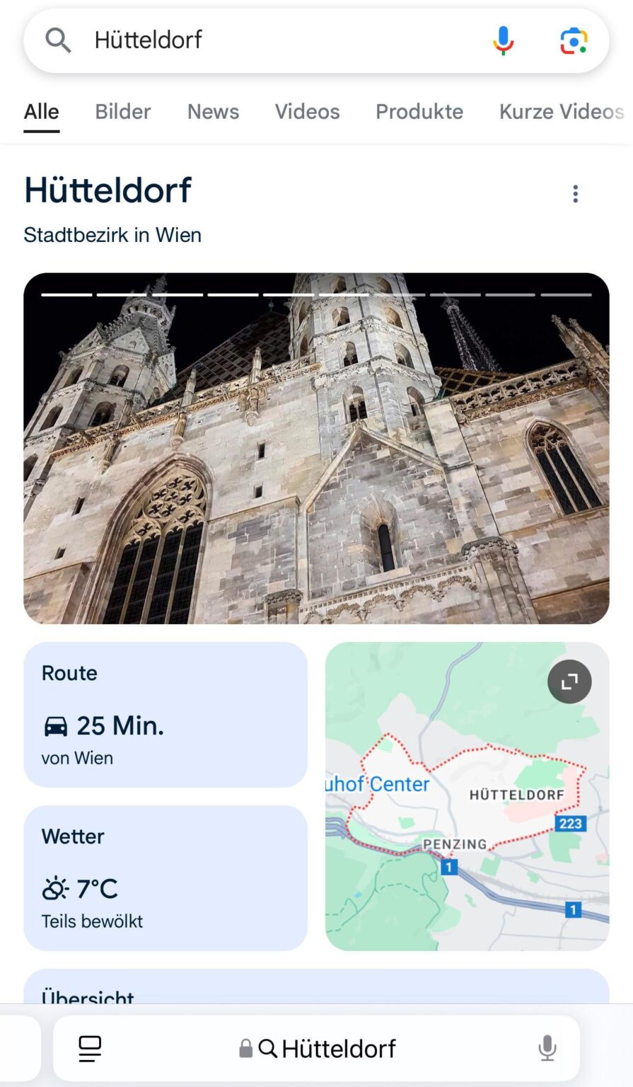 Steffl ist umzogn