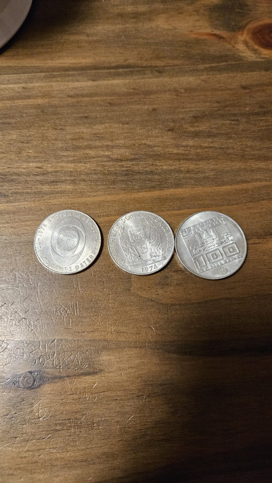 Alte Schilling gefunden, was mache ich damit am besten?