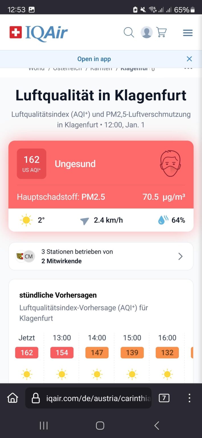 Voll der schöne Tag zum Spazieren heute... oh wait