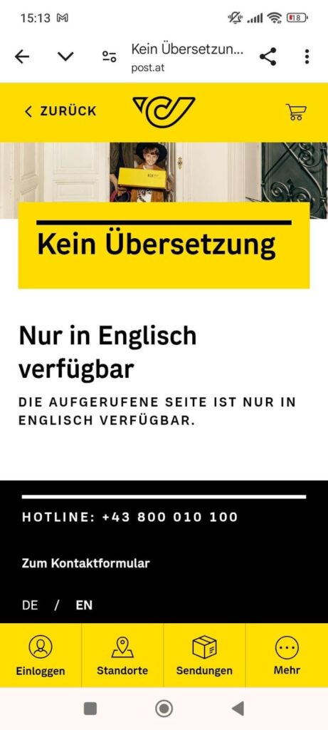 Dankeschön Post.
