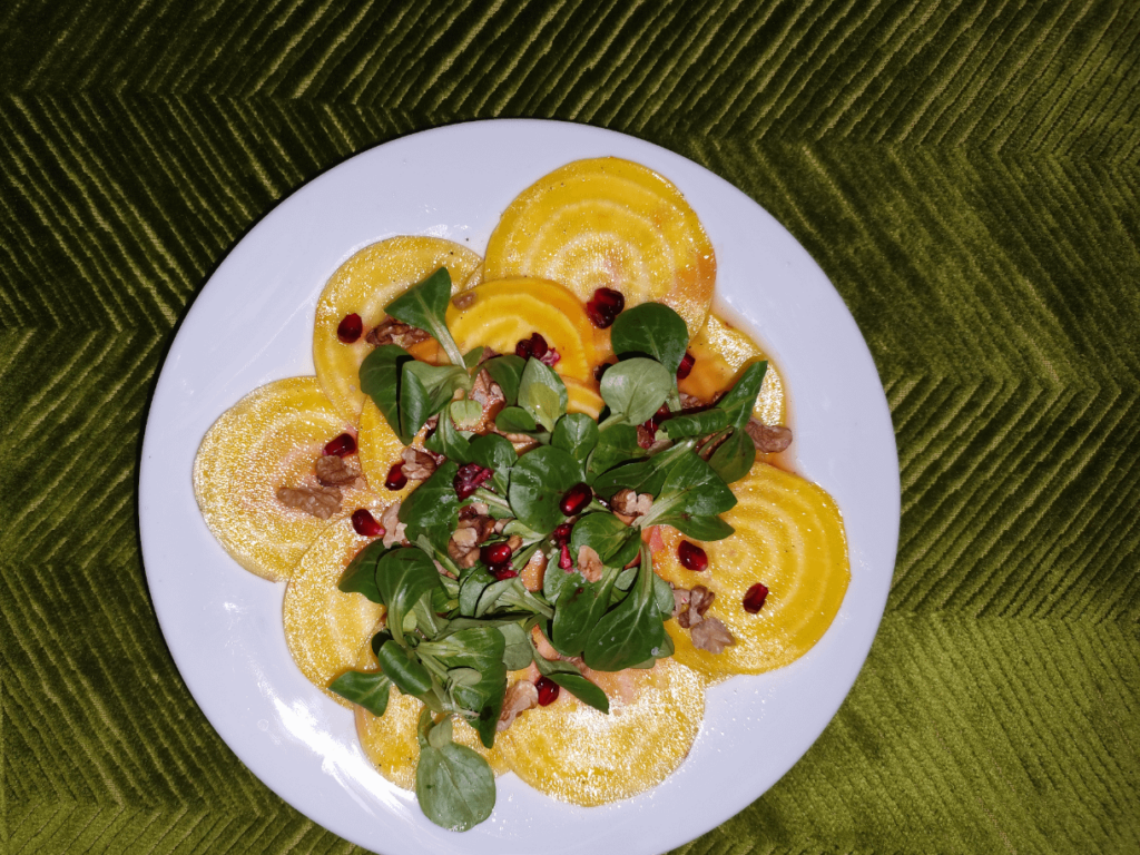 Gelbe Beete Carpaccio