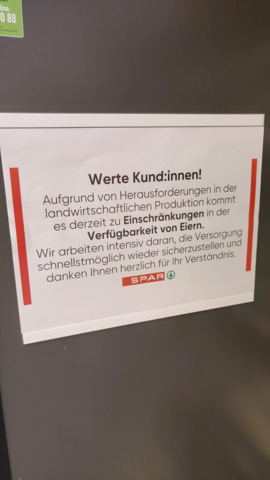 bekommen wir jetzt auch höhere Eierpreise wie in Amerika?