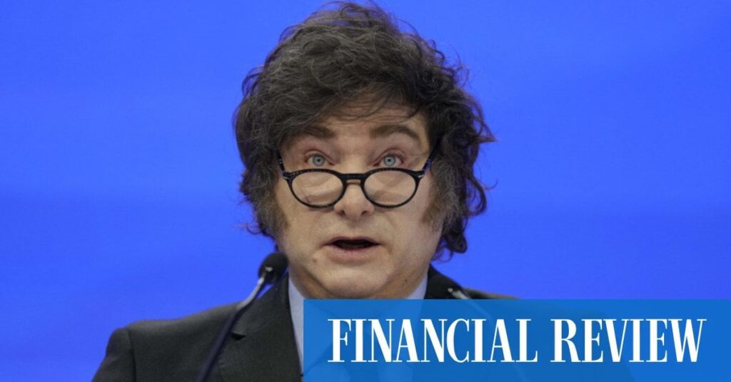 Argentiniens Milei sagt West: Treten Sie Trumps Anti-Wake-Allianz bei