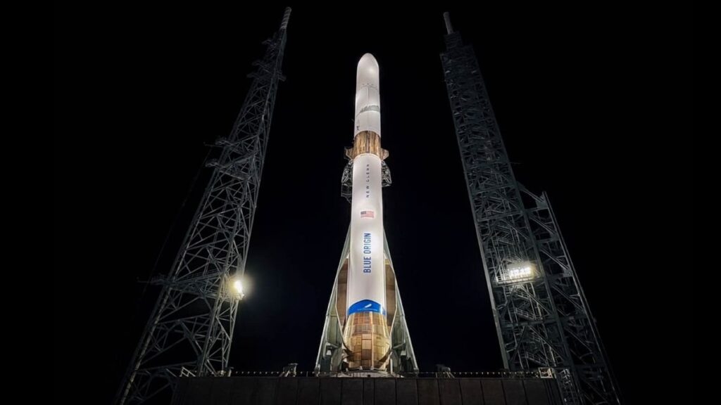 Blue Origin wird voraussichtlich nächste Woche seine erste New Glenn-Rakete starten, aber wann?