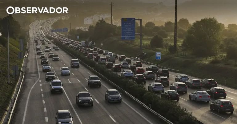 Der Autoverkehr auf Autobahnen nimmt um 5 % zu und bricht einen Rekord. Am stärksten frequentiert sind IC19 in Lissabon und VCI in Porto – Observador