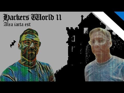 Estnische Retro -Hack -Spiele - Hacker World I & II