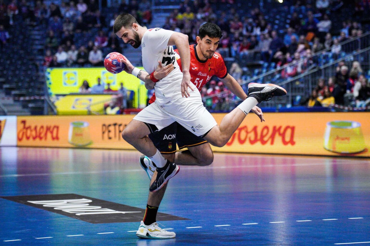 Handballwelt: Portugal trifft zum ersten Mal Spanien und sorgt für unveröffentlichte Präsenz in den "Räumen"