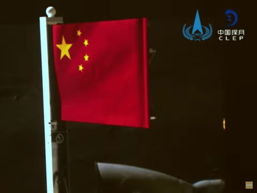 Chinas Mission Chang'e 7, die nächstes Jahr den Südpol des Mondes erreichen soll, wird eine Flagge beinhalten, die sogar im Vakuum des Weltraums flattern kann