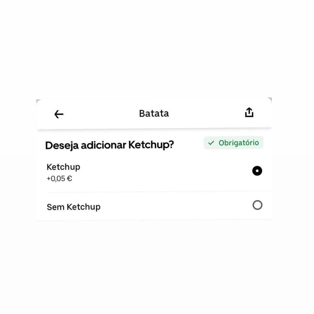 Ich bezahle Ketchup, nicht McDonald's