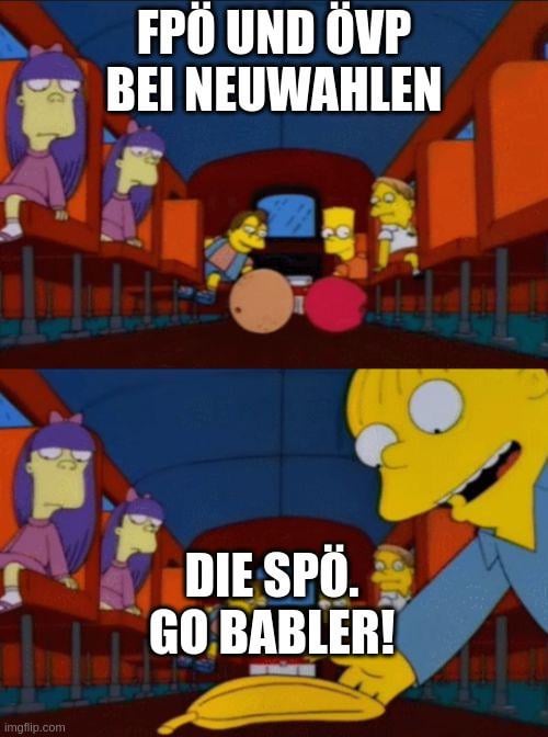 Meine Erwartungen falls ma neu wählen.