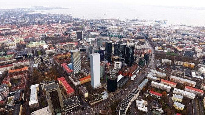 Tallinn gründete die Eelc High Building Planning im Maakri -Viertel