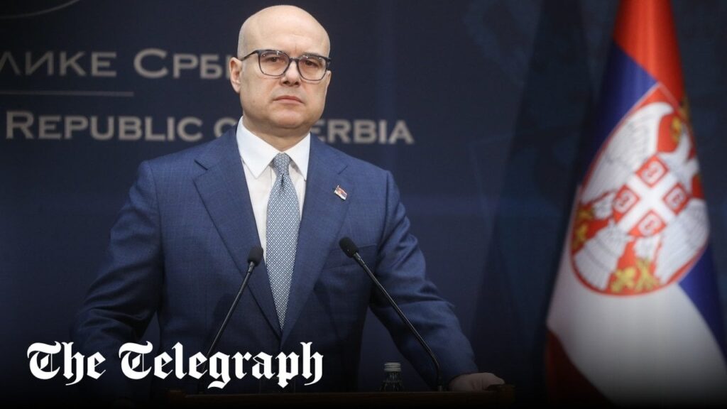 Serbiens Putin-freundlicher Premierminister kündigt nach Wochen der Proteste