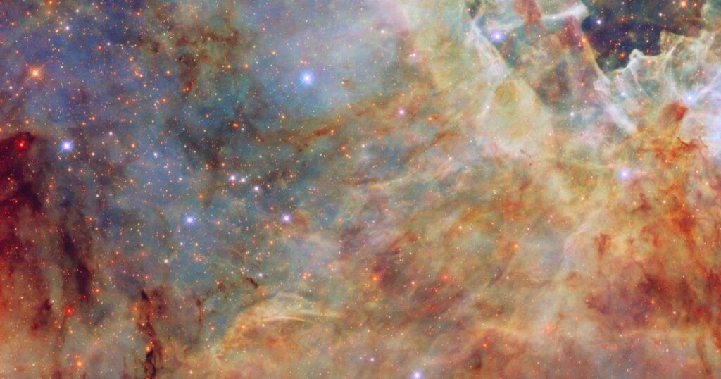 Hubble macht ein weiteres wunderschönes Bild des Tarantelnebels