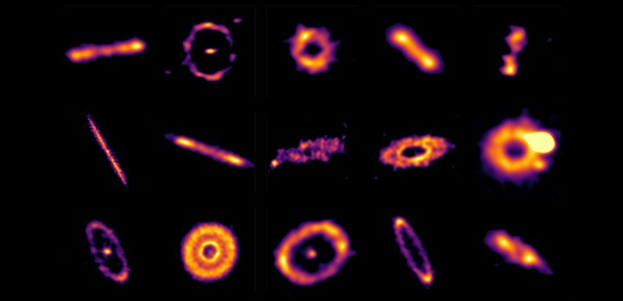 Wissenschaftler enthüllen Struktur von 74 Exokometengürteln, die nahe Sterne umkreisen | Ein internationales Team von Astrophysikern hat eine große Anzahl von Exokometengürteln um nahegelegene Sterne und die winzigen Kieselsteine ​​darin abgebildet.