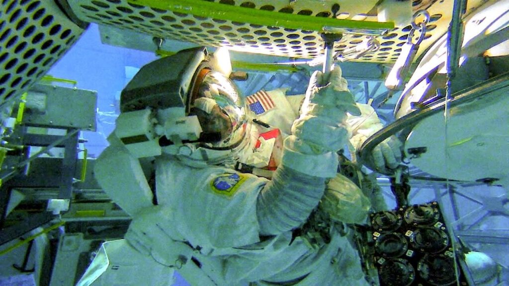 Astronauten wollen das Äußere der Station auf mikrobielles Leben absuchen