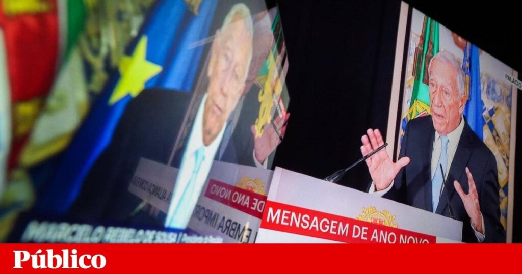 Neujahrsbotschaft von Marcelo: „Die Armut von zwei Millionen Portugiesen ist ein Problem, das die Demokratie nicht gelöst hat“