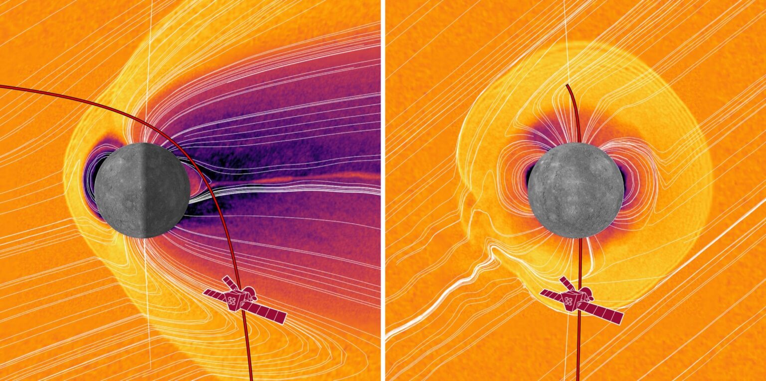 BepiColombo fliegt zum sechsten Mal am Merkur vorbei
