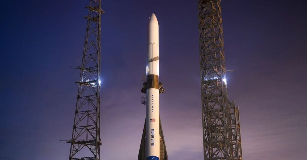 New Glenn: So können Sie den nächsten großen Raketenstart von Blue Origin verfolgen