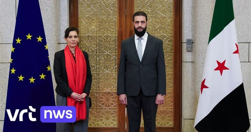 Hadja Lahbib reist als erste EU-Kommissarin nach Syrien und kündigt ein Unterstützungspaket in Höhe von 235 Millionen Euro an