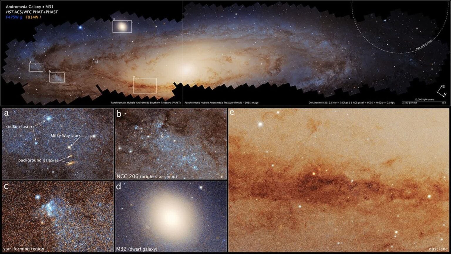 Hubbles größtes Panorama aller Zeiten zeigt 200 Millionen Sterne in der Andromeda-Galaxie | Die Entstehung dauerte mehr als ein Jahrzehnt