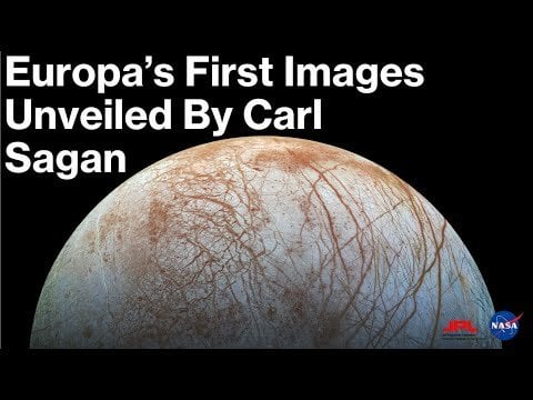 Seltenes Filmmaterial: Carl Sagan Zeugt Europas ersten Nahaufnahmenfotos