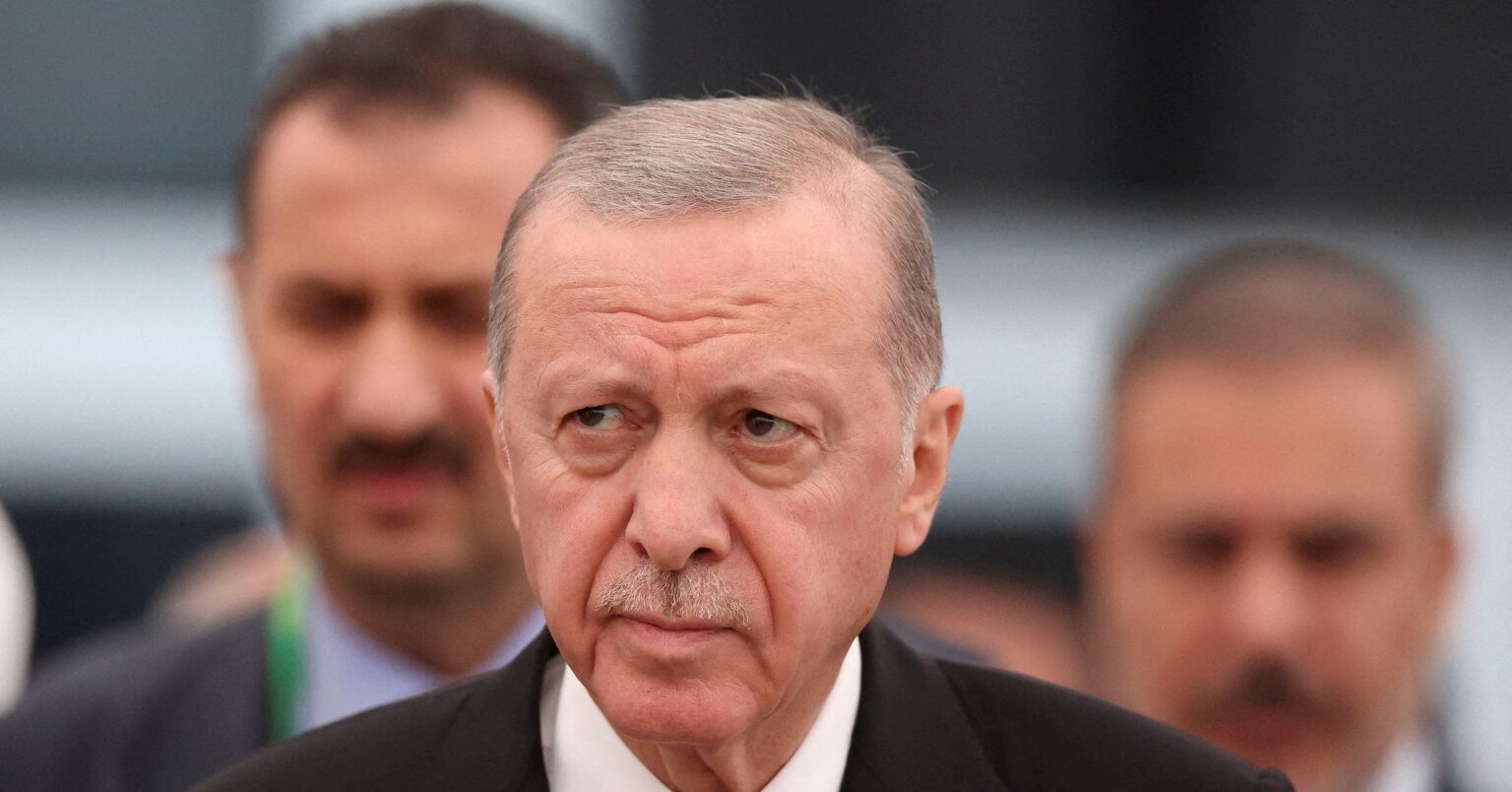 Die Türkeis Erdogan trifft sich mit der Delegation der Hamas, Delegation in Ankara