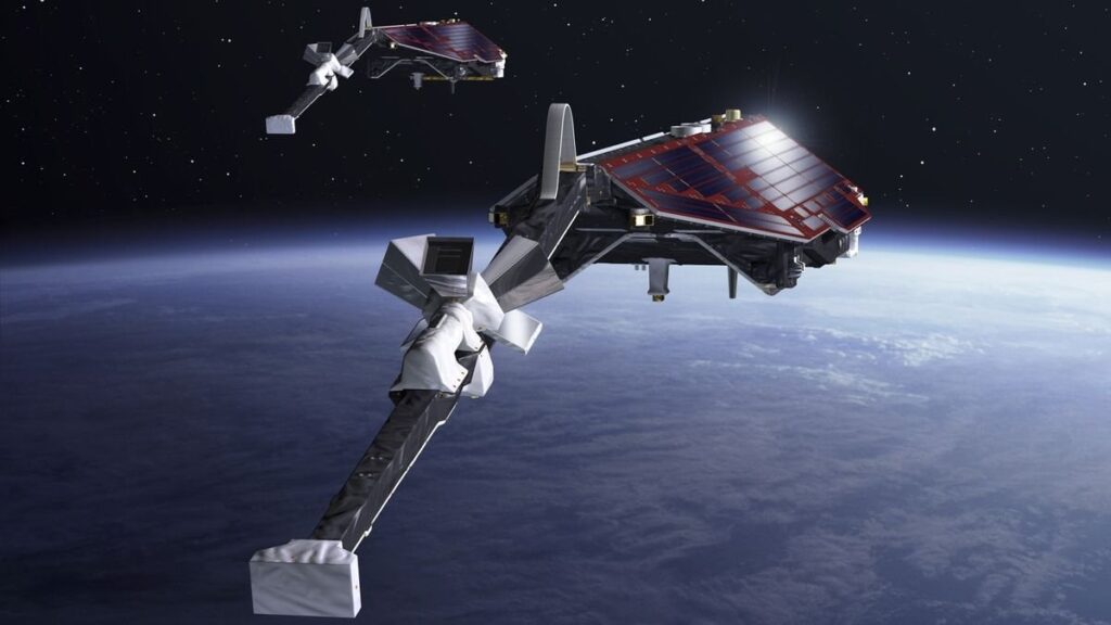 Europäische 'Schwarm' Satelliten erkennen elektrische Strömungen aus den Gezeiten des Ozeans