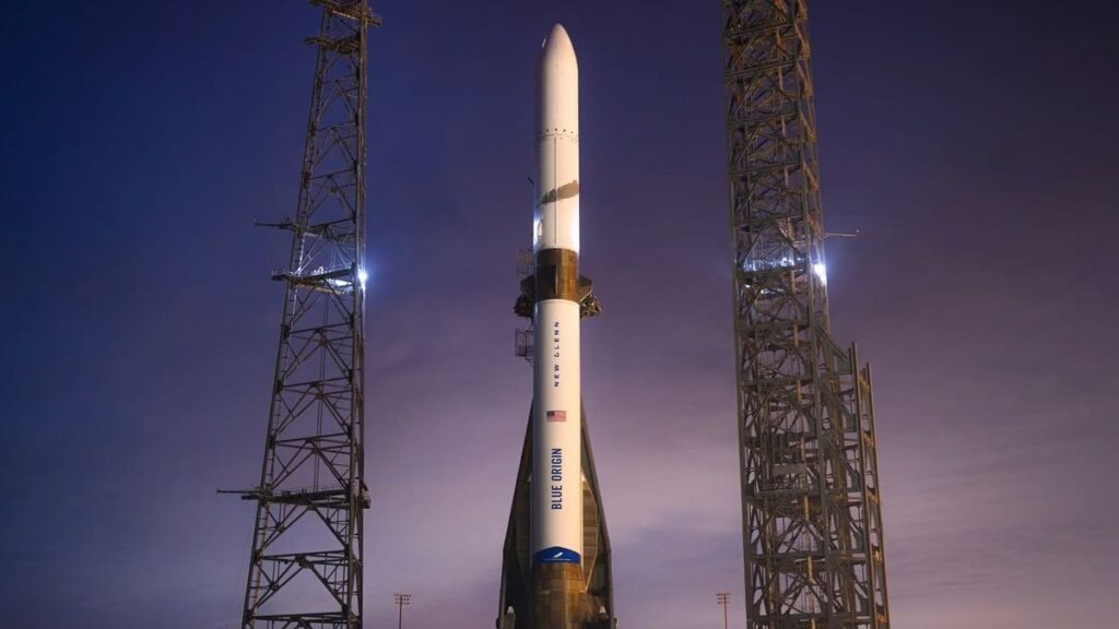 Blue Origin startet am 10. Januar seine erste New Glenn-Rakete