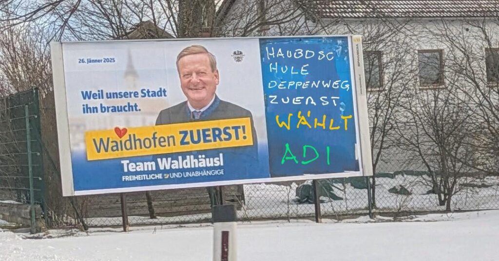 Neues Häusl für die Haubdschule