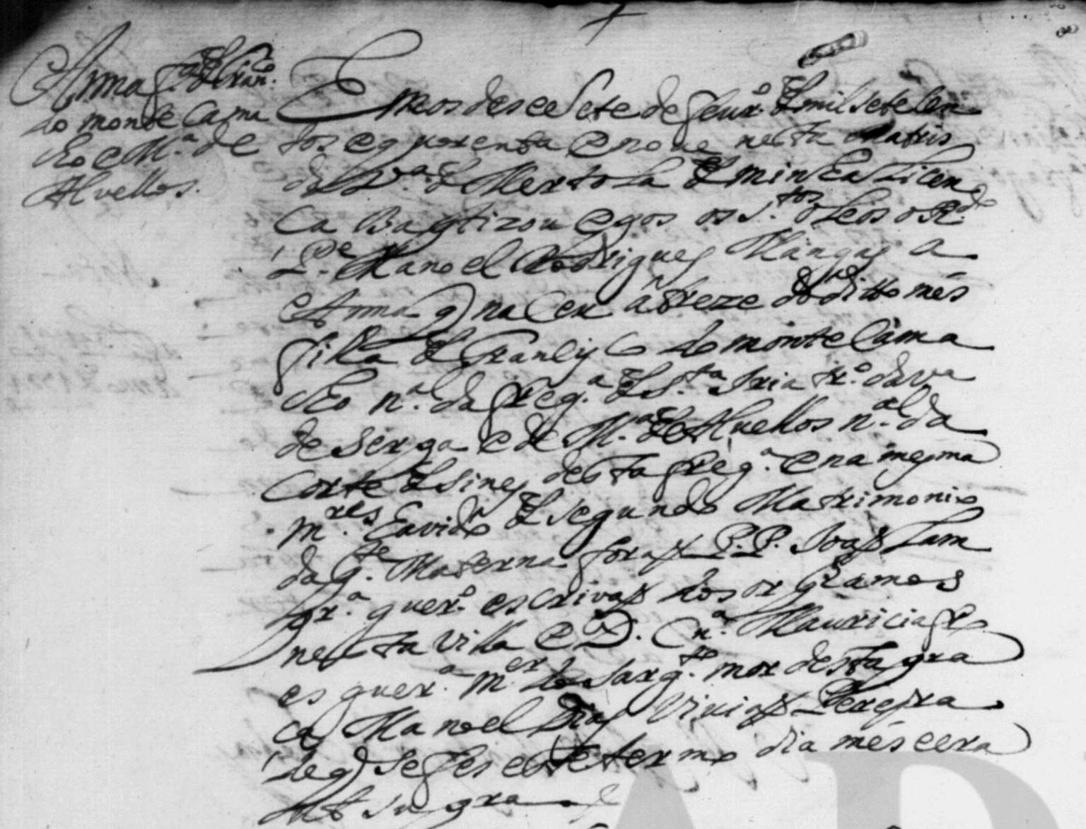 Taufregister von 1750, kann es jemand entziffern?