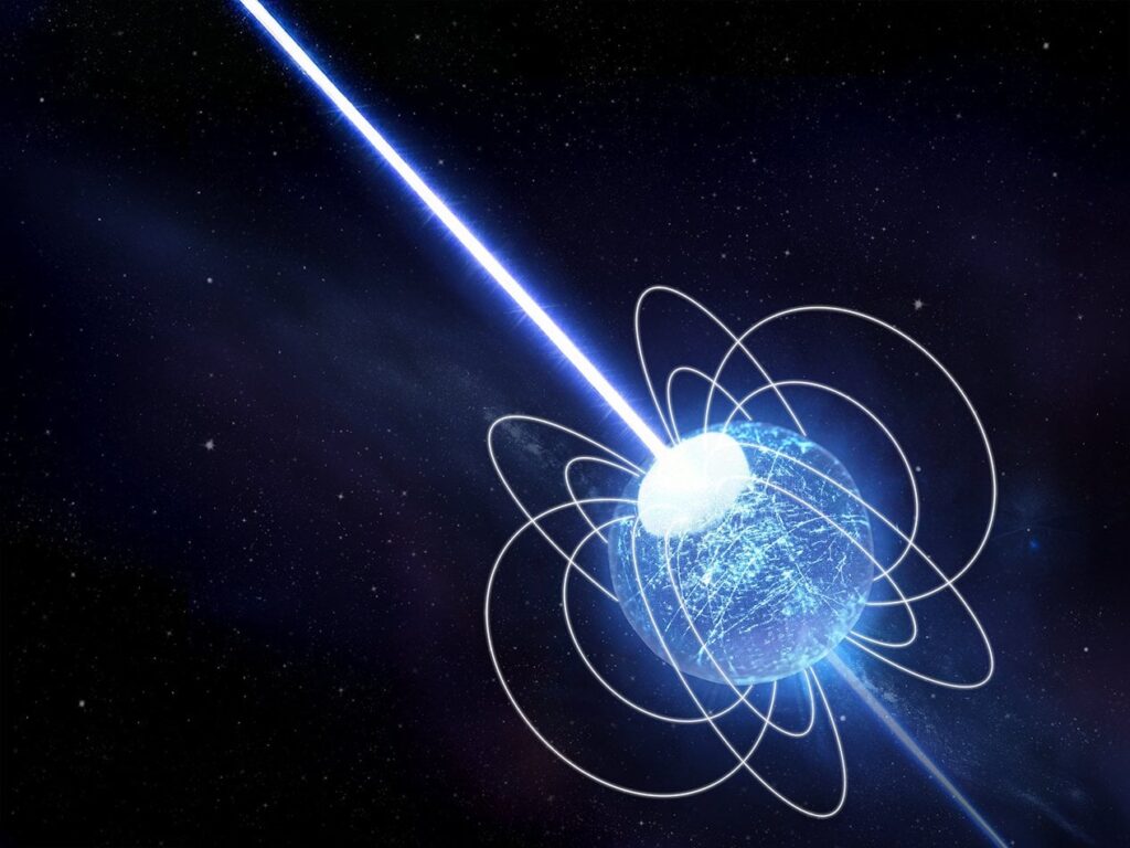 Rätselhafte ferne Radioausbrüche scheinen Neutronensterne zu sein