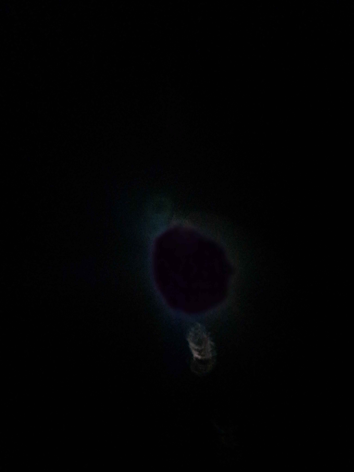 Ich benutzte mein neues Teleskop, als ich dieses aus Versehen mitnahm. Was ist das???