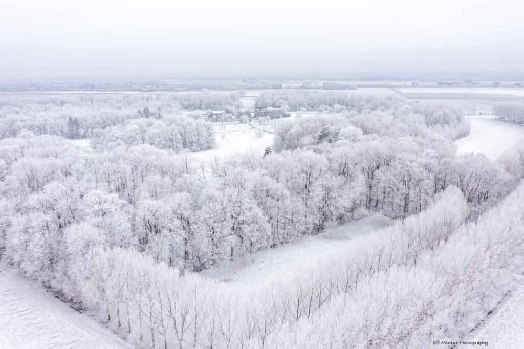 Verschneites Hesbaye