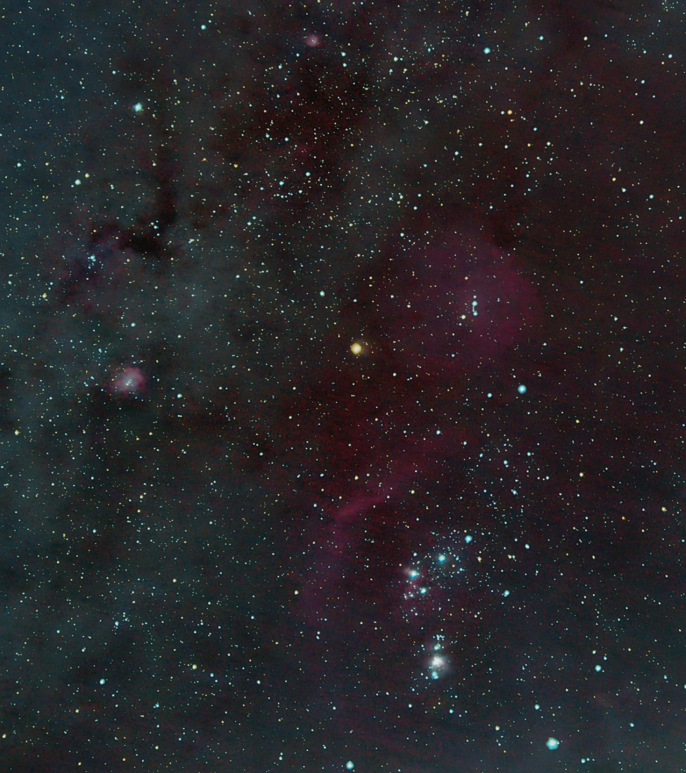 Orion-Region auf dem Smartphone [Xiaomi 12T Pro | 23mm]